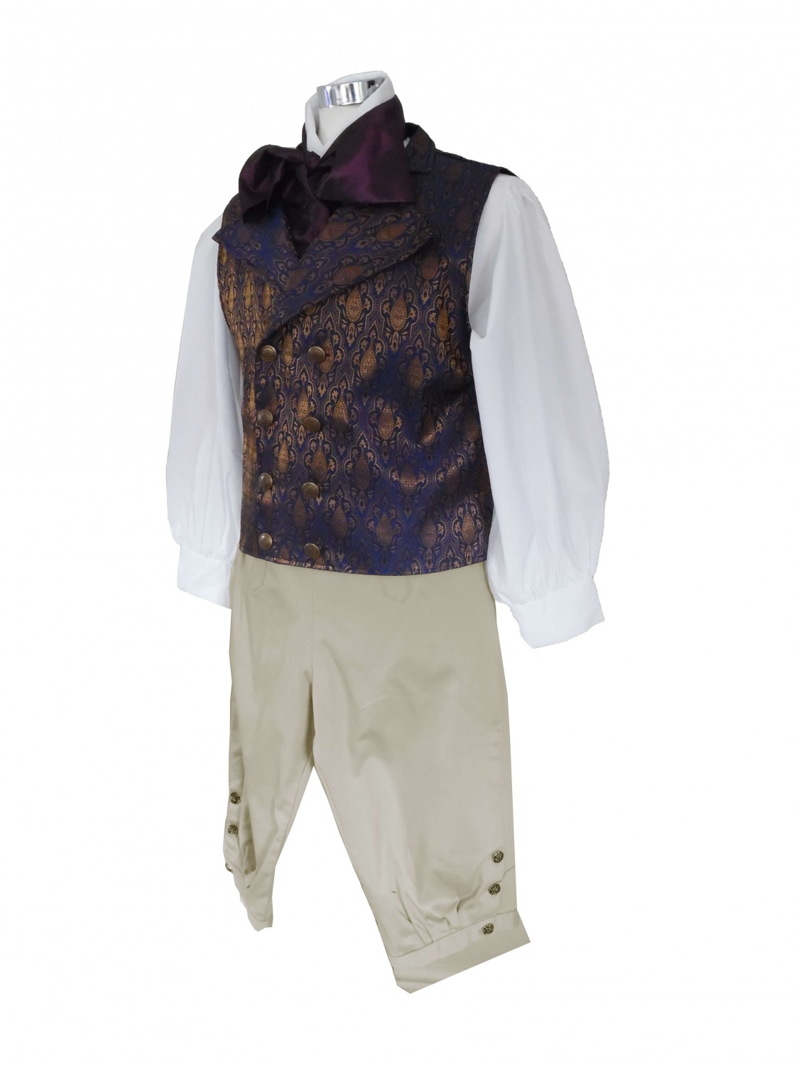 Deluxe Men's Regency Mr. Darcy Victorian Costume Size (L-XL) Image